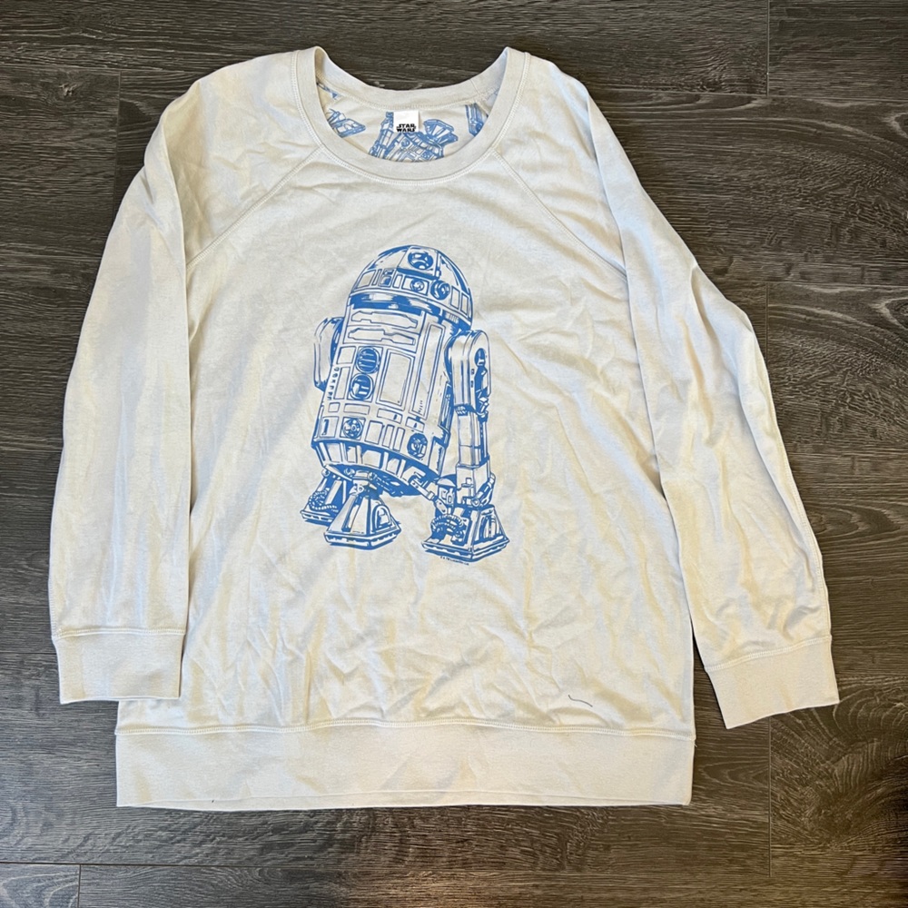 Star Wars Sweatshirt, R2D2, Size is likely a women’s XL
